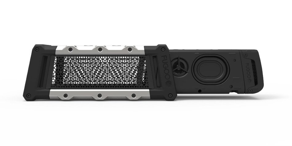 FUGOO Style XL- Portable Rugged Waterproof Bluetooth Speaker with Built in Speakerphone - Sand/Black - (Certified... N12