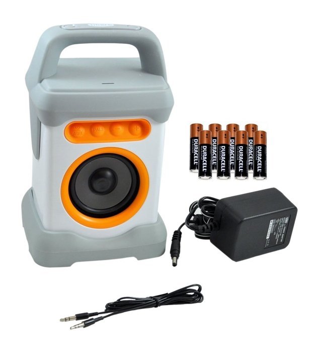 Nexhi Range Bluetooth Wireless Water Resistance Powerful Speaker for Shower, Pool side with Power Adapter & 8...