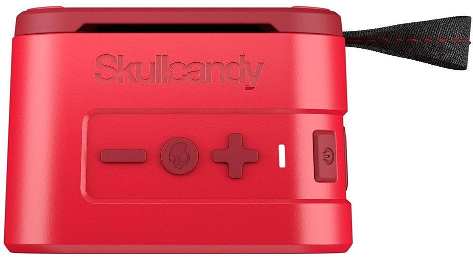 Skullcandy Barricade Mini Bluetooth Wireless Portable Speaker, Red N4