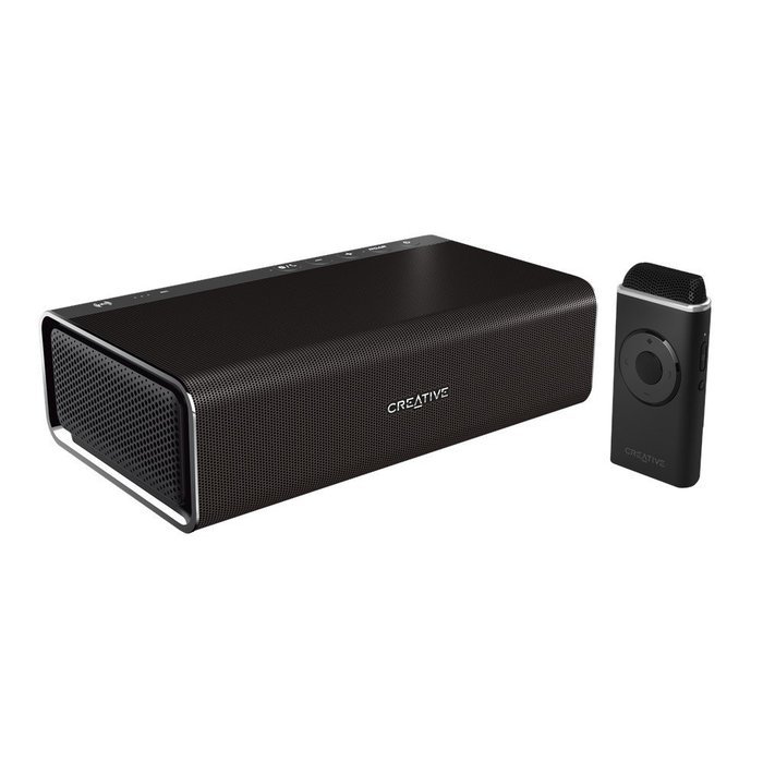 Creative Sound Blaster Roar: Portable NFC Bluetooth Wireless Speaker with aptX/AAC. 5 Drivers, Built-in Subwoofer N23