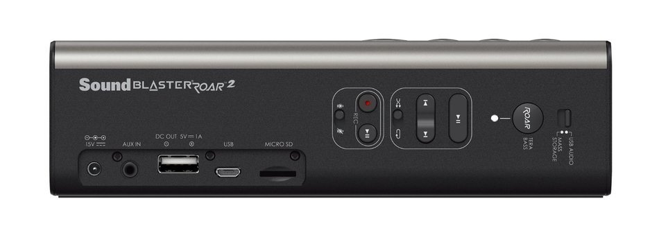 Creative Sound Blaster Roar: Portable NFC Bluetooth Wireless Speaker with aptX/AAC. 5 Drivers, Built-in Subwoofer N27