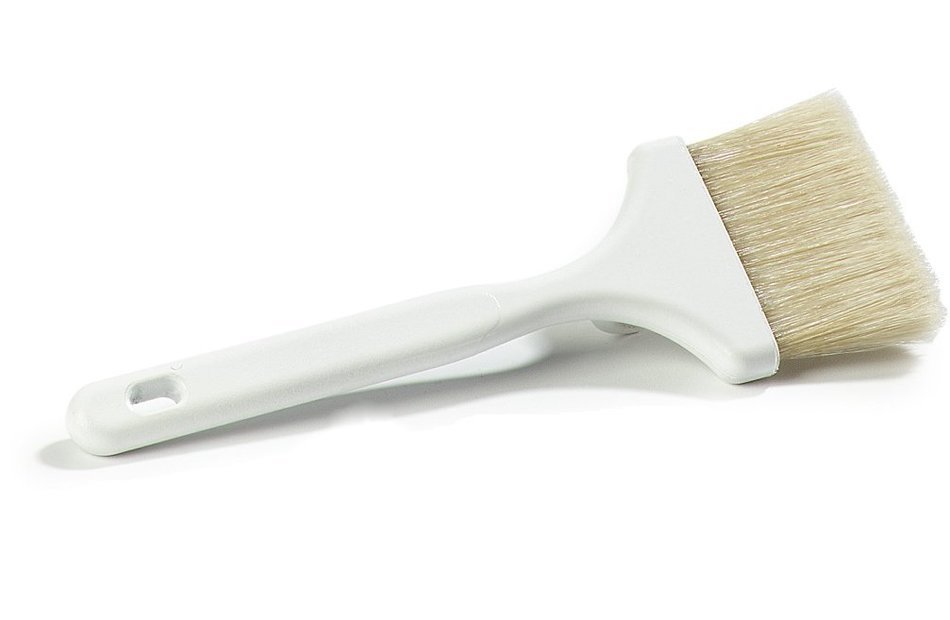 Carlisle 4040202 Sparta Meteor Pastry Basting Brush, Nylon Bristle, 3" Wide, White