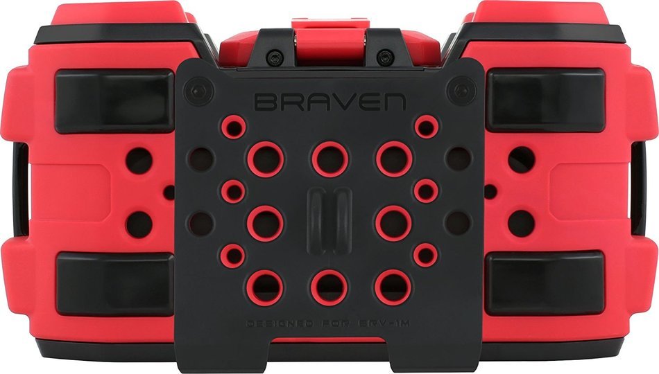 BRAVEN BRV-1M Portable Wireless Bluetooth Speaker [12 Hours][Waterproof] Built-In 2200 mAh Power Bank Charger... N21
