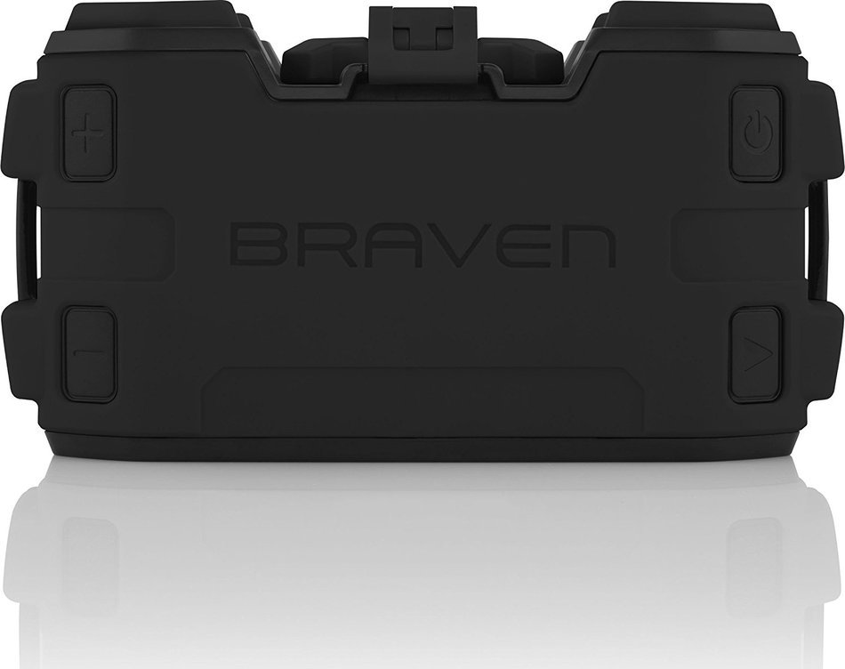 BRAVEN BRV-1M Portable Wireless Bluetooth Speaker [12 Hours][Waterproof] Built-In 2200 mAh Power Bank Charger... N32