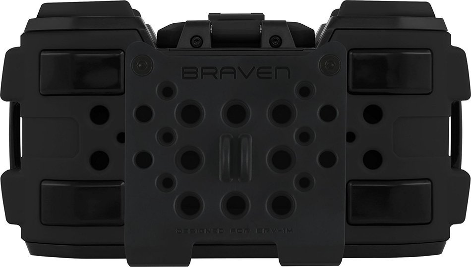 BRAVEN BRV-1M Portable Wireless Bluetooth Speaker [12 Hours][Waterproof] Built-In 2200 mAh Power Bank Charger... N34