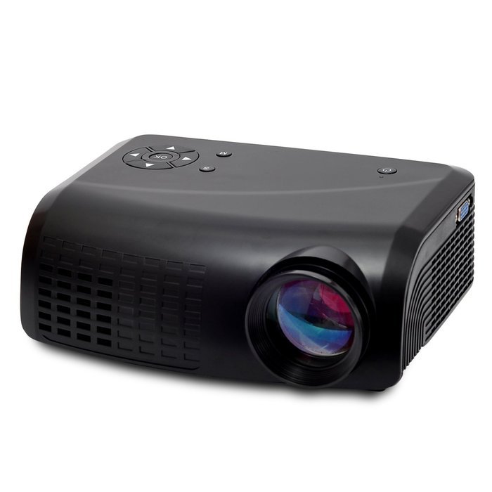 LCD Home Theater Projector VGA (640x480) 500 Lumens LED 4:3/16:9