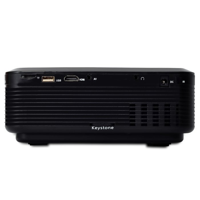 LCD Home Theater Projector VGA (640x480) 500 Lumens LED 4:3/16:9 N4