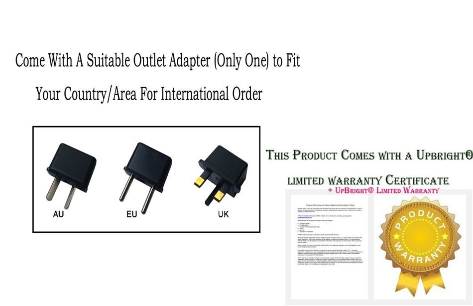 UpBright New DC 12V AC / DC Adapter For JBL ONBEAT ON BEAT MINI Micro Speaker Dock,High Performance Loudspeaker... N4