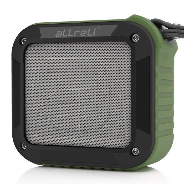Portable Outdoor and Shower Bluetooth Speaker, aLLreLi Bluetooth 4.0 Speaker with 10 Hour Rechargeable Battery... N9