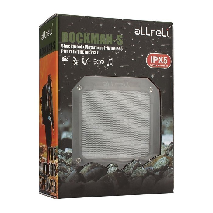 Portable Outdoor and Shower Bluetooth Speaker, aLLreLi Bluetooth 4.0 Speaker with 10 Hour Rechargeable Battery... N16
