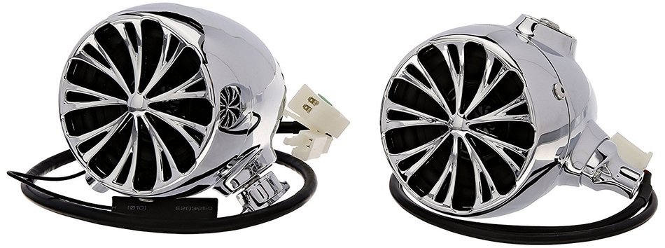 Kuryakyn 834 Bluetooth Sound of Chrome Speaker Assembly