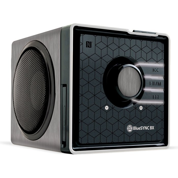 GOgroove BlueSYNC BX Portable Multimedia Bluetooth Speaker with NFC Technology and Removable Battery - Works With...
