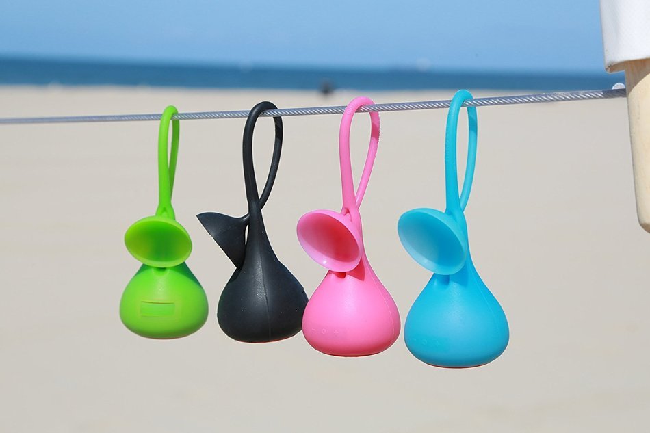Flexy - Wireless Bluetooth Water Resistant Multi Purpose Speaker for Shower, Bike anywhere you go (Black) N9