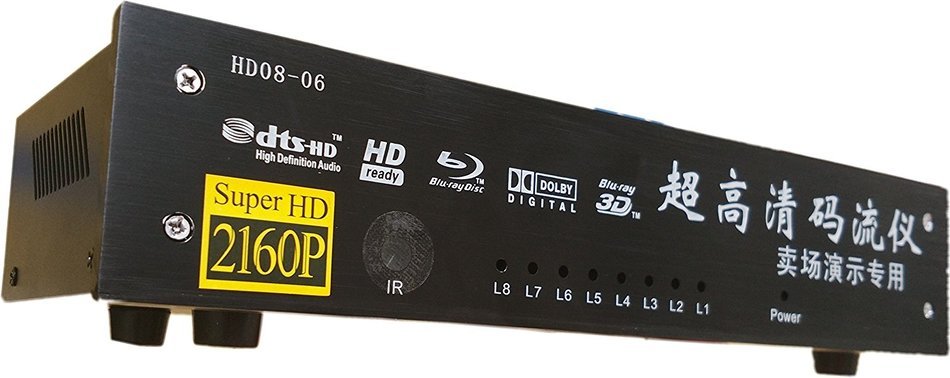 Best Sale 4K High definition 8 Channel Digital Video Player. 3840x2160P@30fps(each ch) record resolution, support... N3