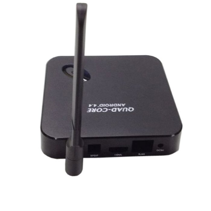 RedSun F6 Android 4.4 Smart Media Player Rockchip 3128 Quad-Core 1.3GHZ 1G / 8G H.265 XBMC DLNA 3D Smart Media... N3