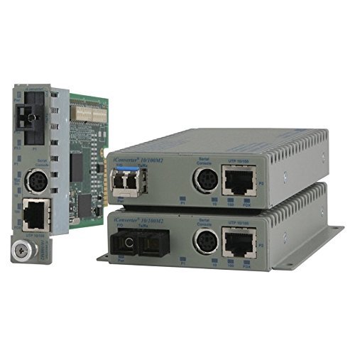 Omnitron Systems 10/100BASE-TX UTP to 100BASE-FX Media Converter and Network Interface Device