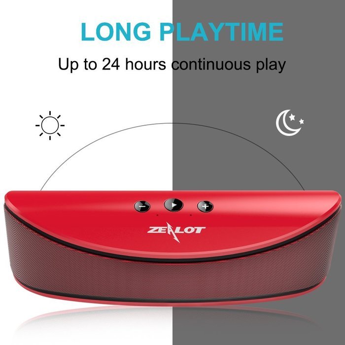 Bluetooth Speakers, ZEALOT S2 Portable Wireless Speakers, Desktop Computer Speakers with Enhanced Bass, Build... N8