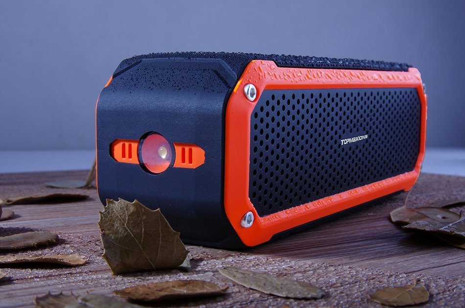Bluetooth Portable Wireless speaker,Topmaxions Mini Wireless Outdoor and Shower Waterproof Sport Speaker with... N3