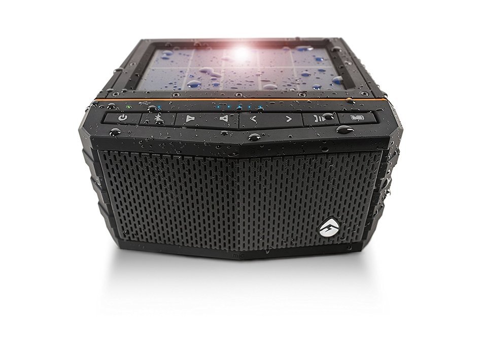 Ecoxgear Sol Jam Solar-powered Waterproof Speaker (orange) N8
