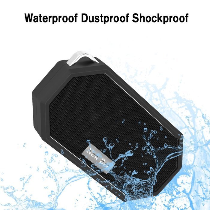 VersionTech Bluetooth 4.0 Waterproof IP66 Speaker, Portable Wireless Outdoor & Shower Stereo Speaker for iPhone... N5