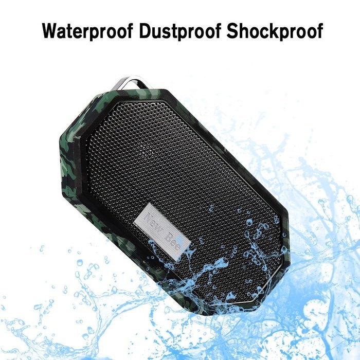 VersionTech Bluetooth 4.0 Waterproof IP66 Speaker, Portable Wireless Outdoor & Shower Stereo Speaker for iPhone... N13