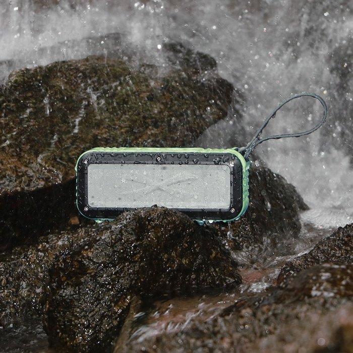 Portable Wireless Bluetooth Speakers - Willful Outdoor Wireless Speakers Waterproof with Subwoofer,Microphone,... N10