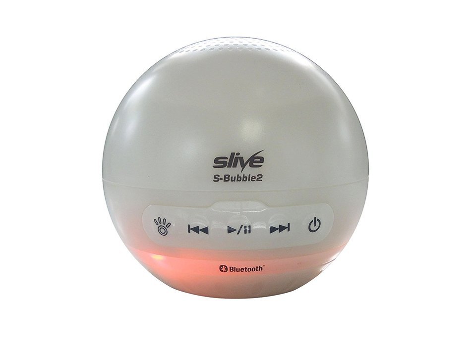 Slive S-Bubble2 : Floating Waterproof Bluetooth Speaker, White