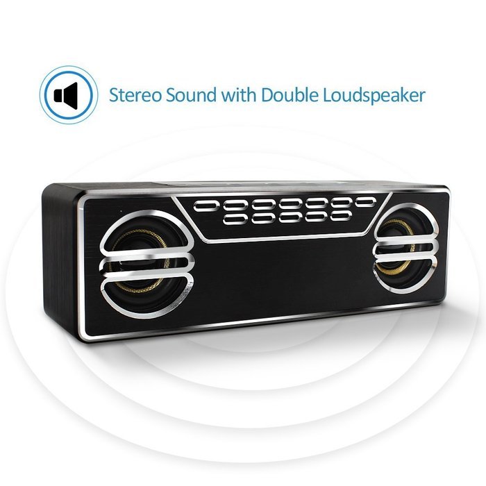 Maono Rechargeable Bluetooth 3.0 Speaker,Wireless Speaker with Enhanced Bass, Dual Drive Stereo Sound, Built-in... N3