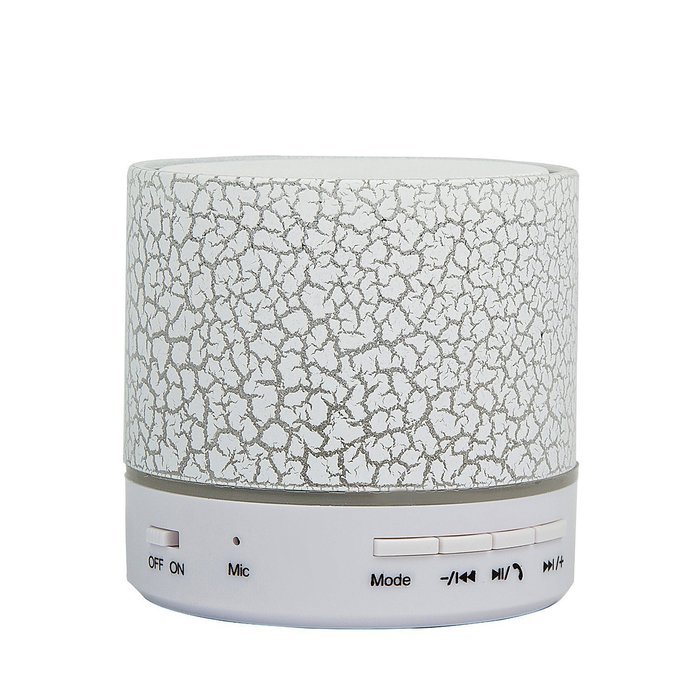 Bluetooth Speaker, Mini Portable Bluetooth Wireless Speaker with Colorful LED Light and Build-in Mic, Support... N8