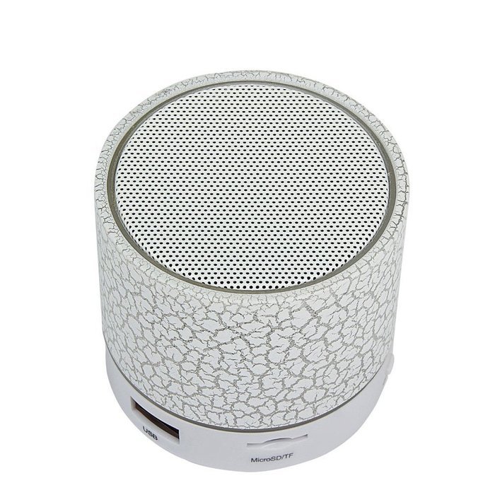 Bluetooth Speaker, Mini Portable Bluetooth Wireless Speaker with Colorful LED Light and Build-in Mic, Support... N9