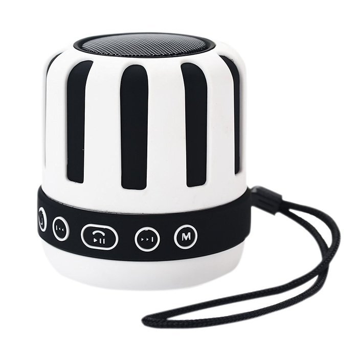 Bluetooth Speaker, Mini Portable Bluetooth Wireless Speaker with Colorful LED Light and Build-in Mic, Support... N12