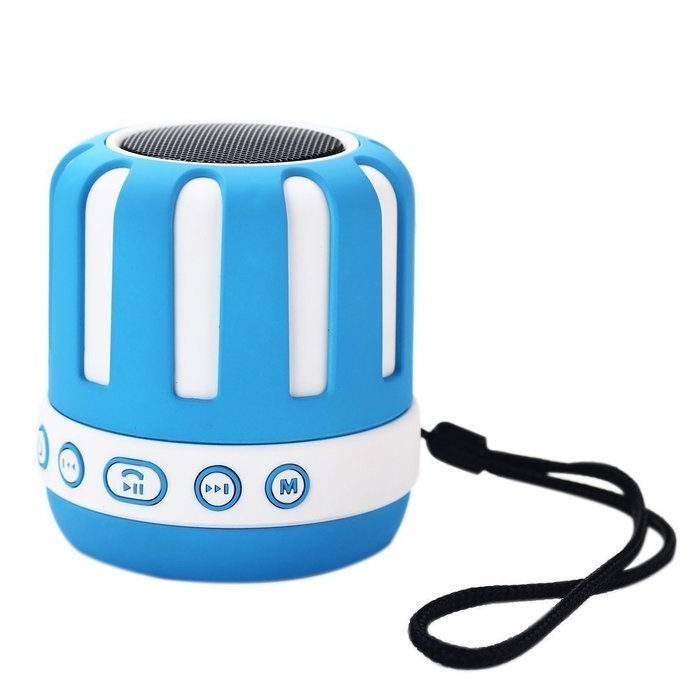 Bluetooth Speaker, Mini Portable Bluetooth Wireless Speaker with Colorful LED Light and Build-in Mic, Support... N26