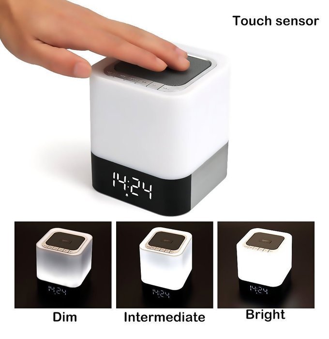 XENCEN Mini Portable LED Bluetooth Speakers ,Wireless Speaker Lamp With Coloful Ligths Bass Speaker For Iphone... N6