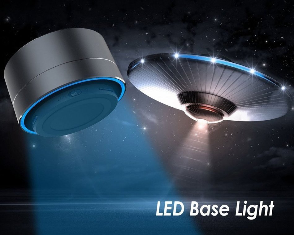 XENCEN Mini Portable LED Bluetooth Speakers ,Wireless Speaker Lamp With Coloful Ligths Bass Speaker For Iphone... N23