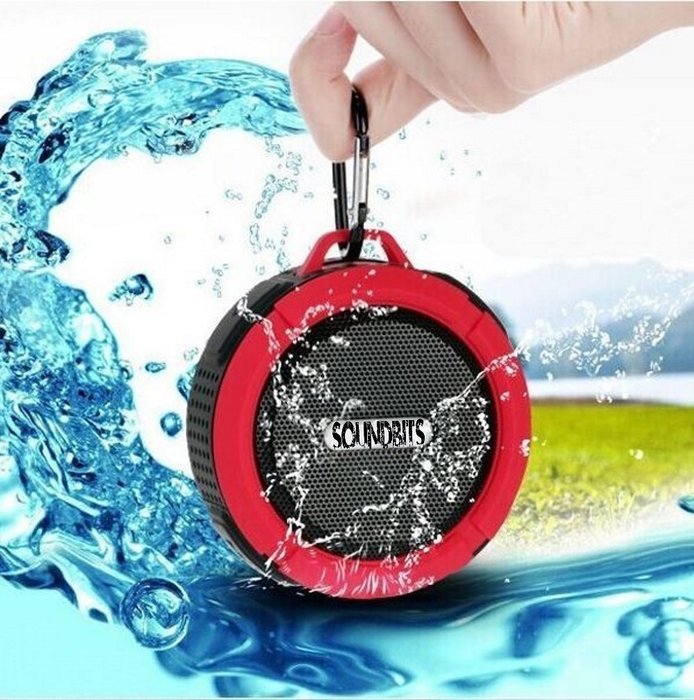 Wireless Bluetooth Speakers, Soundbits Waterproof Sport Speaker Water Resistant Bluetooth 3.0 Portable 5W & HD...