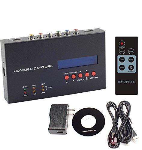 1080P HD Video Capture EZCAP 283S HDMI Ypbpr CVBS Video Recorder to USB Disk HDD for XBox One/360 PS3/PS4 Wii...