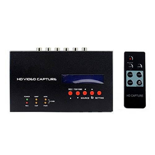 1080P HD Video Capture EZCAP 283S HDMI Ypbpr CVBS Video Recorder to USB Disk HDD for XBox One/360 PS3/PS4 Wii... N2
