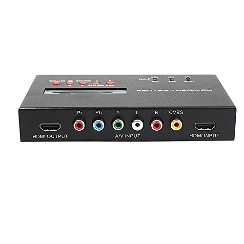 1080P HD Video Capture EZCAP 283S HDMI Ypbpr CVBS Video Recorder to USB Disk HDD for XBox One/360 PS3/PS4 Wii... N4