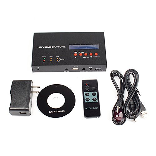 1080P HD Video Capture EZCAP 283S HDMI Ypbpr CVBS Video Recorder to USB Disk HDD for XBox One/360 PS3/PS4 Wii... N6