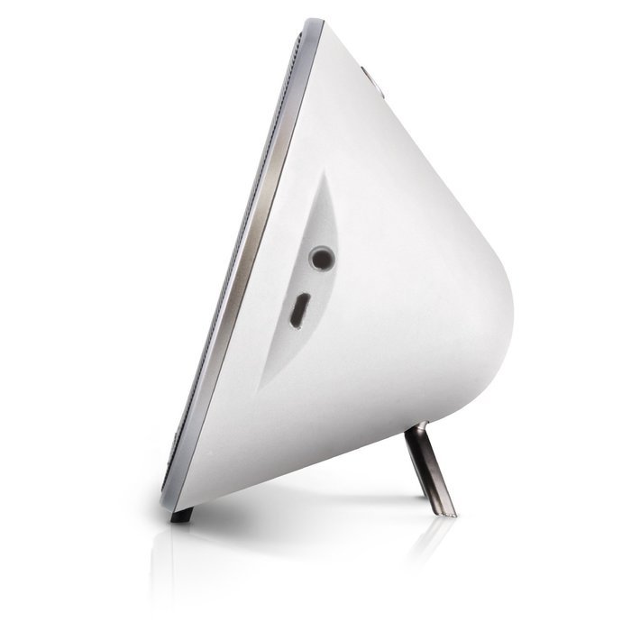 Aduro Amplify DSS-08-BSP25 Wireless Bluetooth 4.0 Dual Stereo Speakers (White) N6