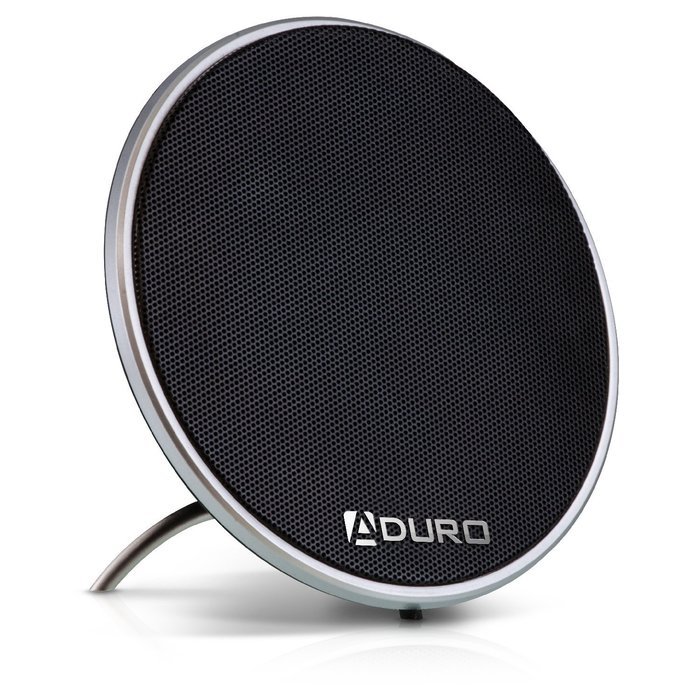 Aduro Amplify DSS-08-BSP25 Wireless Bluetooth 4.0 Dual Stereo Speakers (White) N10