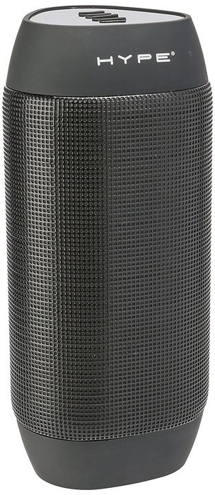 Hype BASS Bluetooth Speaker, Rechargeable w/4 LED Pulse & Bounce Mode Colors