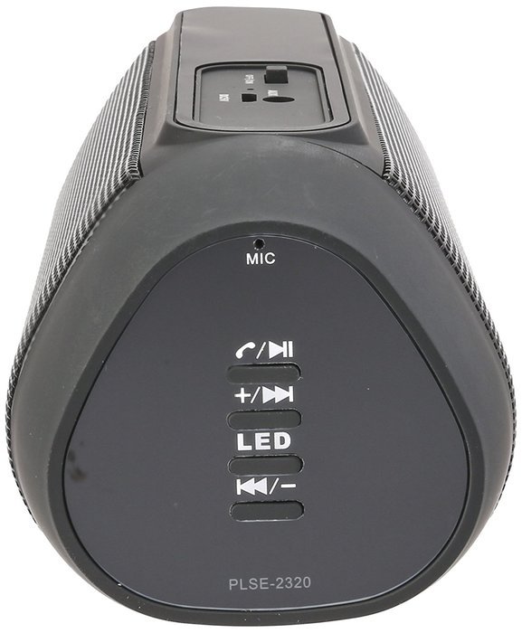 Hype BASS Bluetooth Speaker, Rechargeable w/4 LED Pulse & Bounce Mode Colors N3