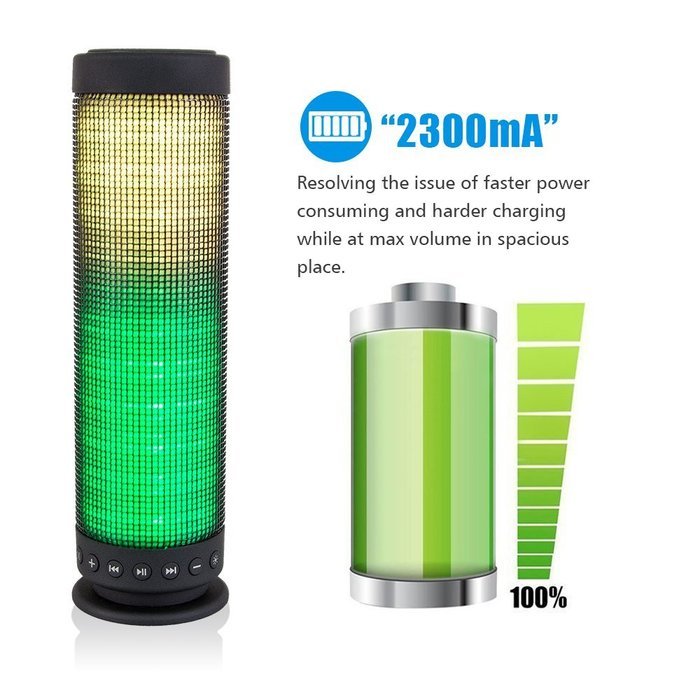 Portable speaker Portable Wireless Bluetooth 4.0 Speaker Milool Micro USB charging Port Improve Cylindrical Dream... N6