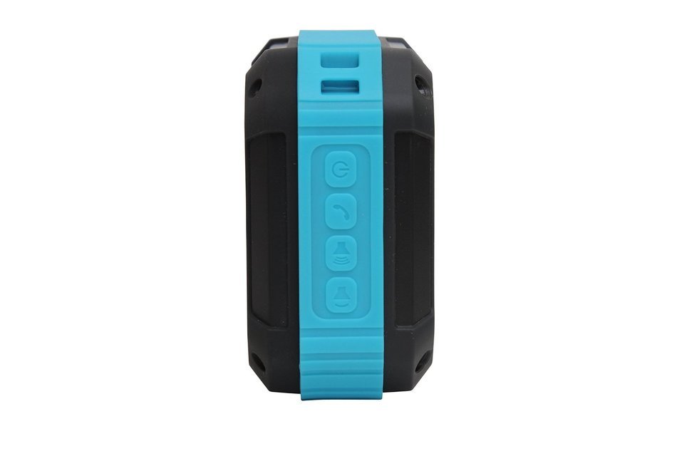 SoundPlus S100 Portable Outdoor Bluetooth 4.0 Waterproof Speaker &ndash; 5V 800mAh Battery Delivers 8-Hour Play Time... N3