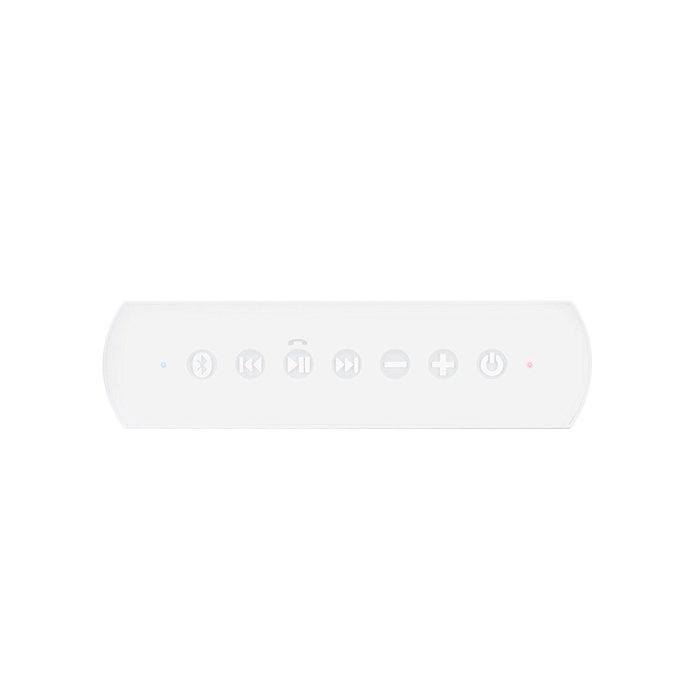 iLuv Rechargeable Splash-resistant Stereo Bluetooth Speaker with Jump-Start Technology-Blue N28