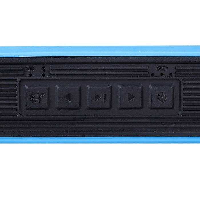 Awkli Bluetooth Waterproof Speaker Wireless Shockproof Portable 5W Power HD Speaker with Carabiner Supported Music... N4