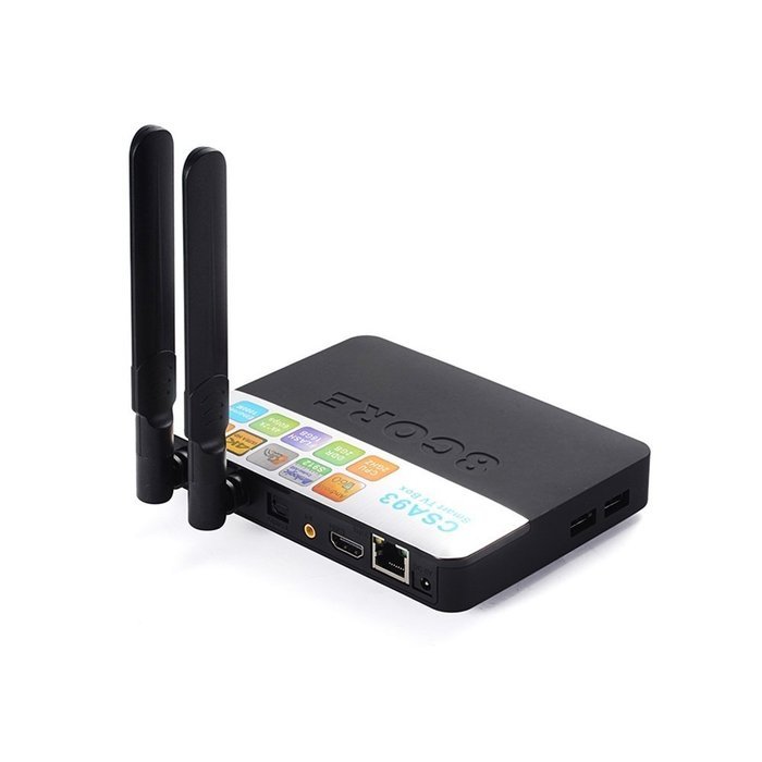 Vipwind CSA93 Amlogic S912 Android 6.0 TV Box Octa Core ARM Cortex-A53 2G/16G 1000M LAN WiFi BT4.0 2.4GHZ/5.8GHZ... N6