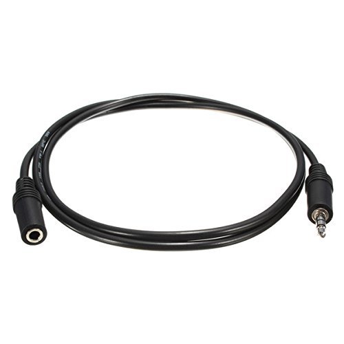 BephaMart 3.5mm Male To Female Stereo Audio AUX Auxiliary MP3 Extension Cable Shipped and Sold by BephaMart