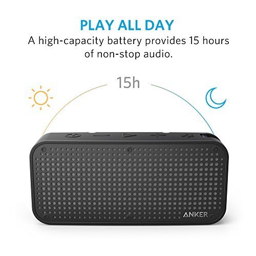 Anker SoundCore Sport XL Portable Bluetooth Speaker with 16W Audio Output and 2 Subwoofers, IP67 Waterproof &... N5